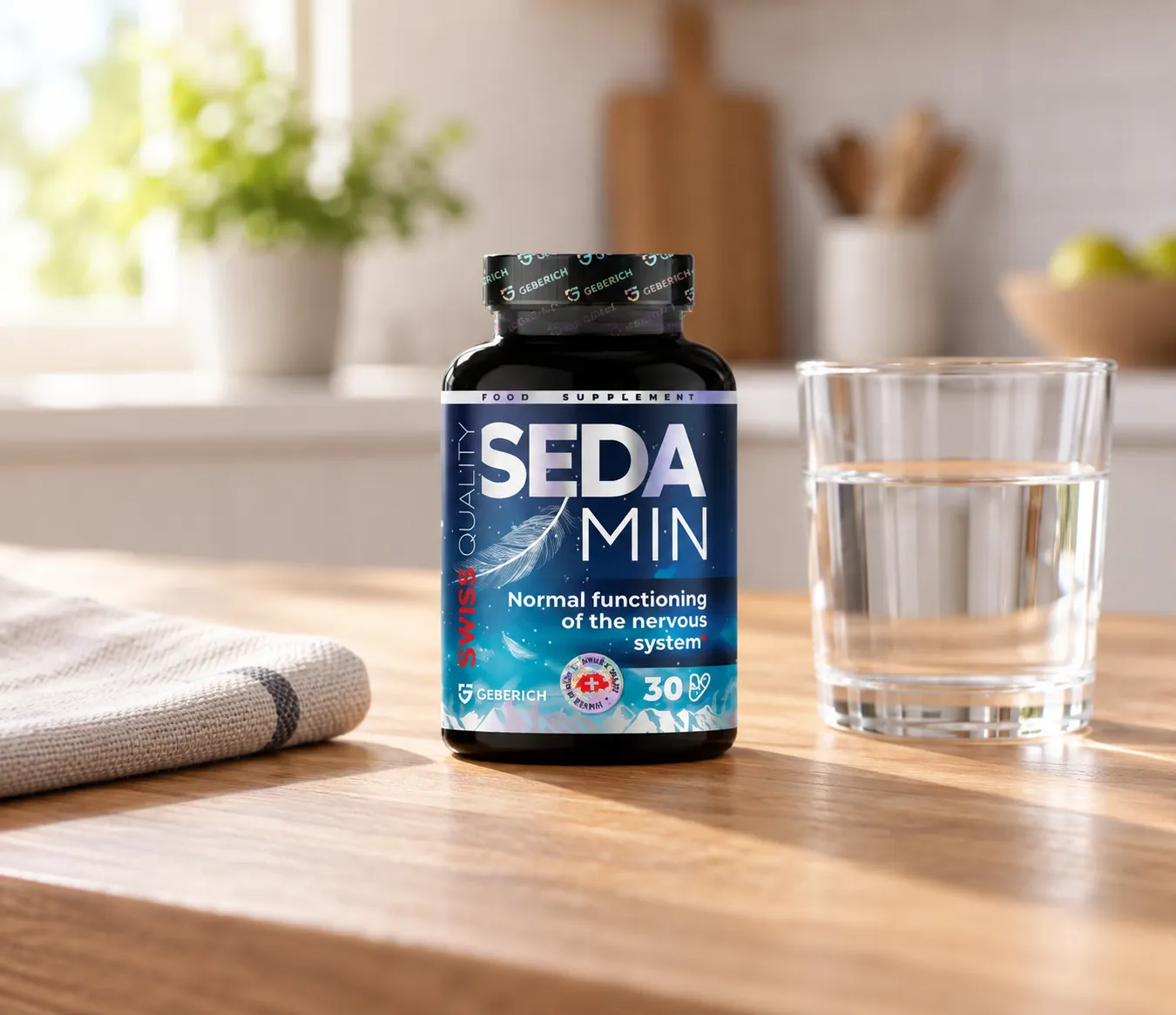 Sedamin — la confezione nella vita quotidiana