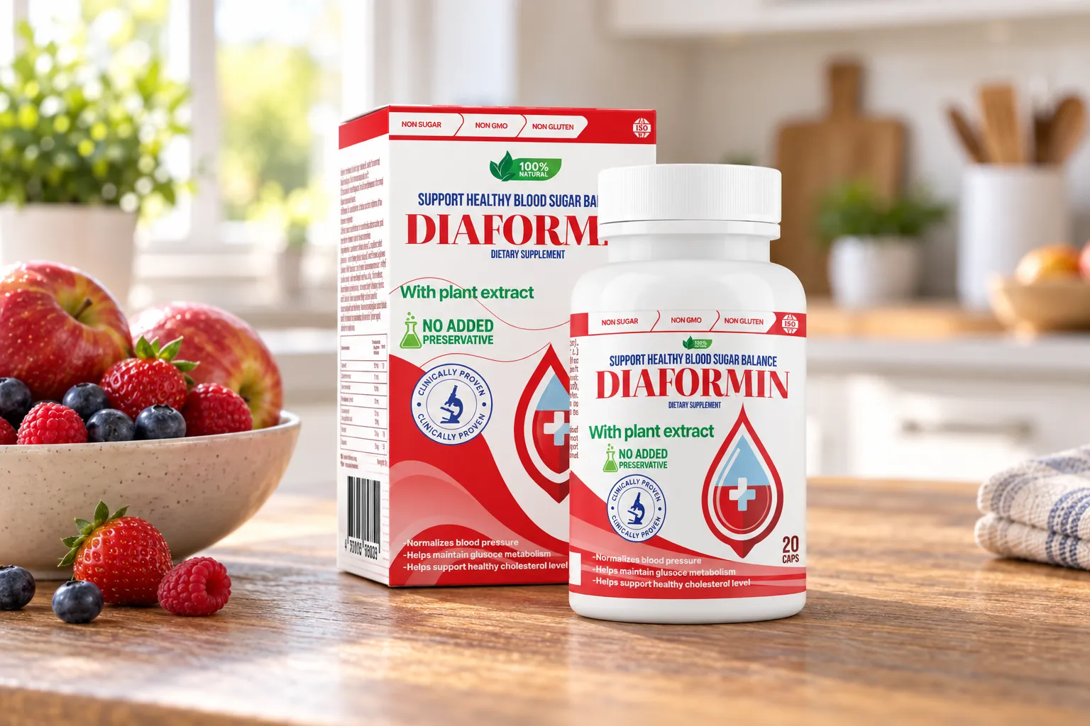 DiaFormin — la confezione nella vita quotidiana