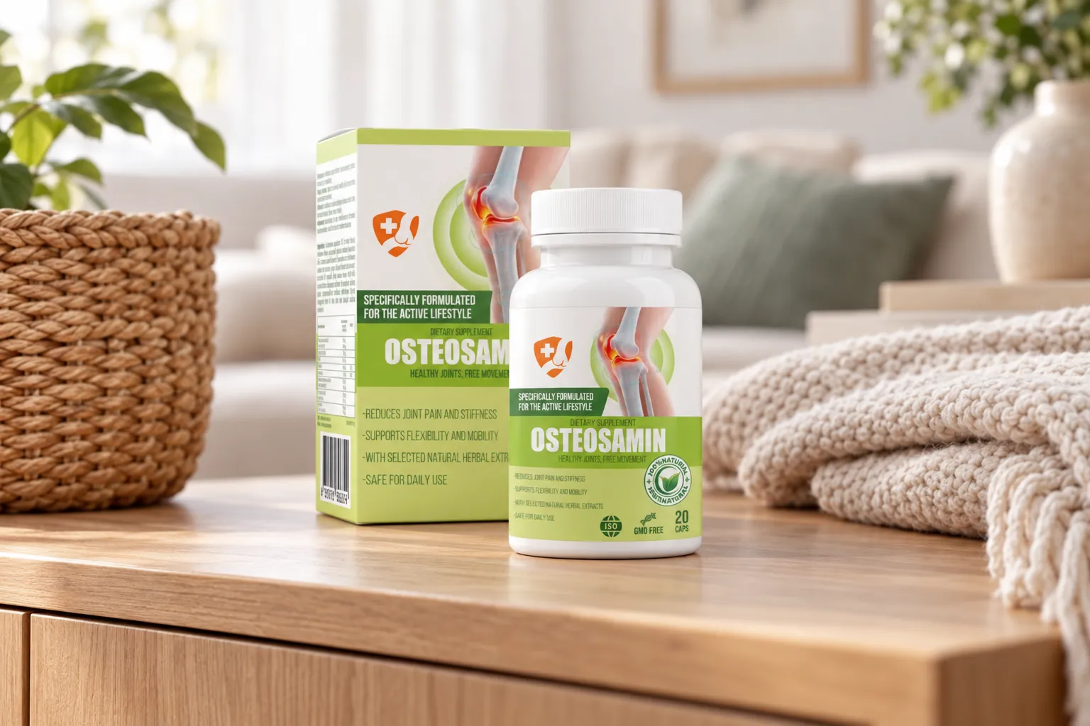 Osteosamin — la confezione nella vita quotidiana
