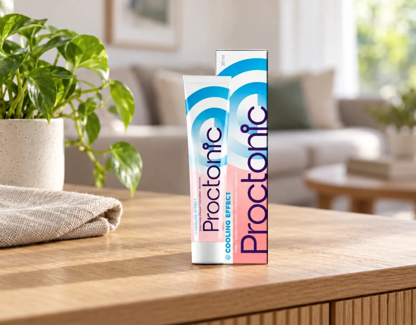 Proctonic — la confezione nella vita quotidiana
