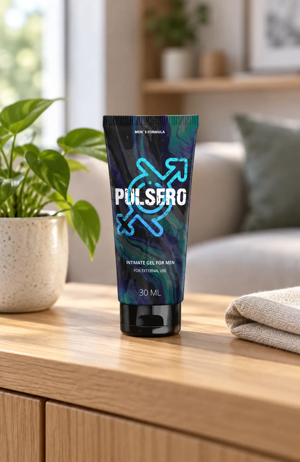 Pulsero gel — la confezione nella vita quotidiana
